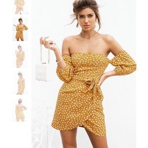 Sabo skirt yellow dress